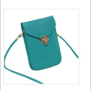Teal Crossbody Purse